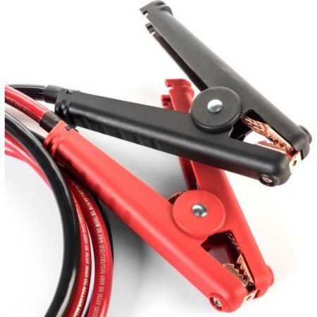 INVERTERS R US Spartan Power Heavy Duty Jumper Cables, 4 AWG, 10 ft, Black & Red JUMPER10FT4AWG